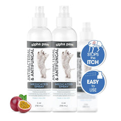 Smiling Paws Pets spray avanzado para gatos y perros, aplicación precisa para áreas afectadas