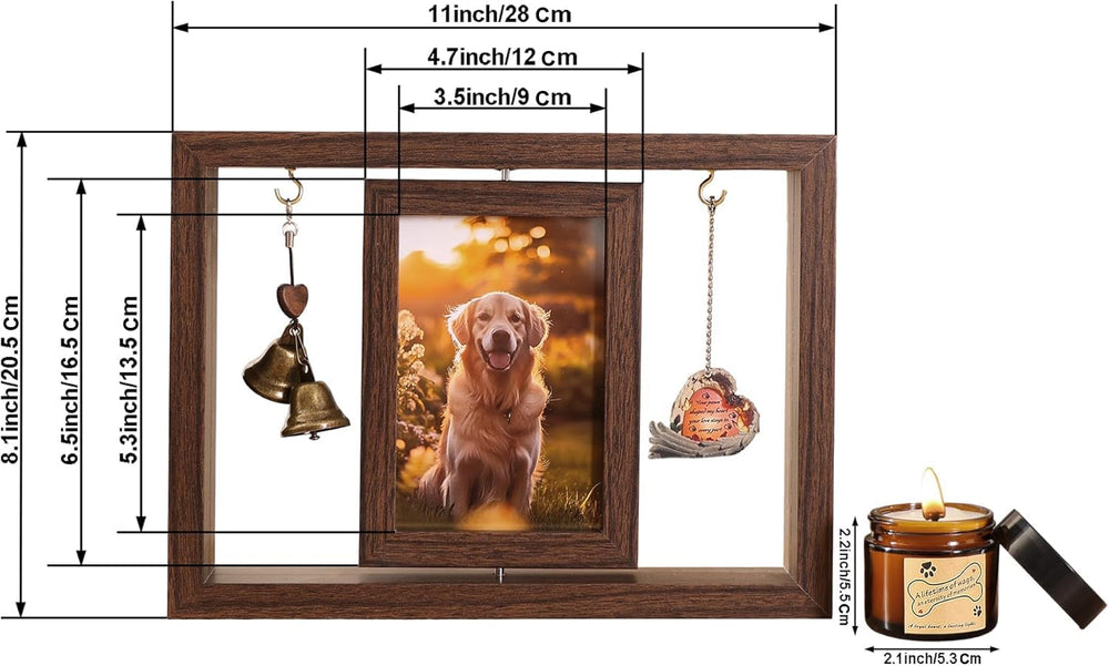 Smilkaiger regalo-memorial-perro-conjunto-listo: regalo listo para entregar
