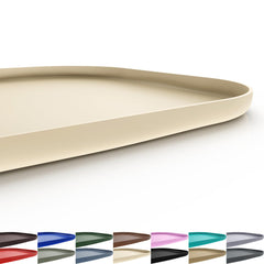 SMILOOL tapete de silicona para alimentación con borde elevado evita derrames.