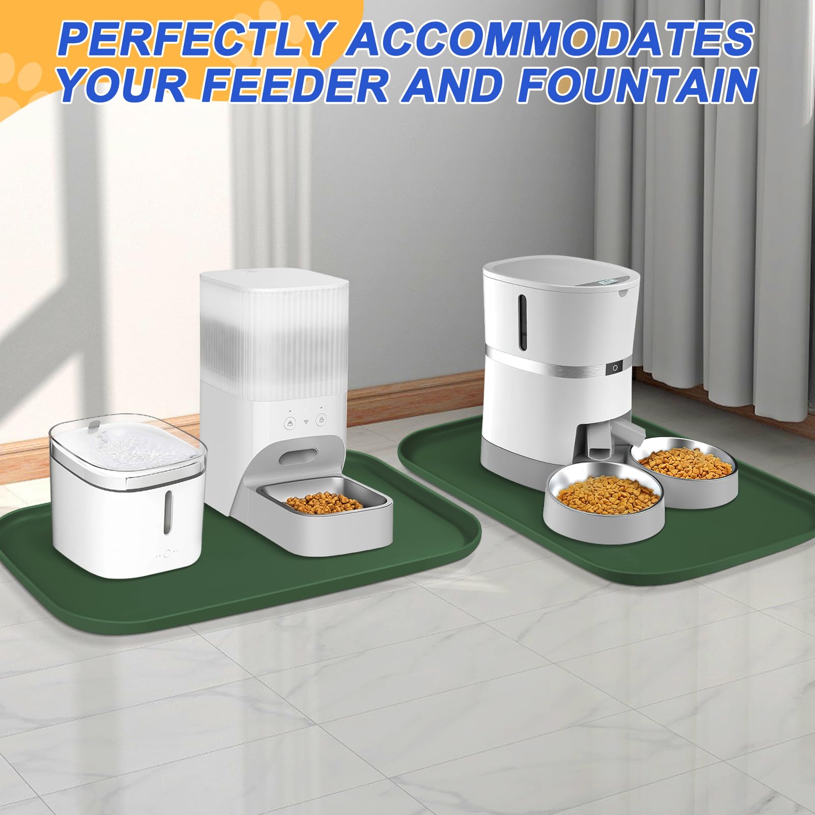 SMILOOL protege suelos frente a salpicaduras y goteos al tomar agua.