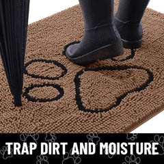 Smiry absorbe humedad y atrapa suciedad para pisos limpios.