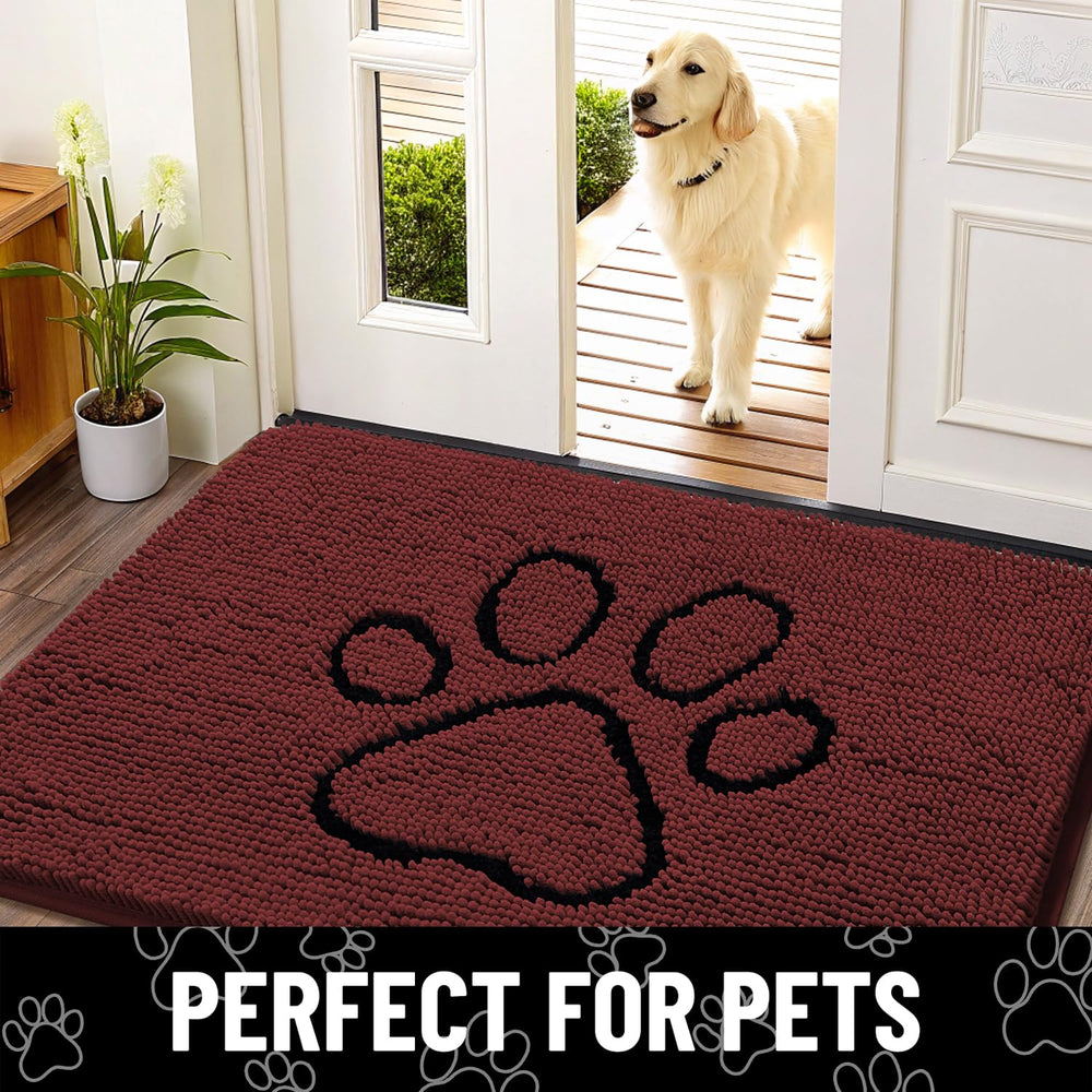 Smiry alfombra duradera en colores Caramelo Russet y Negro