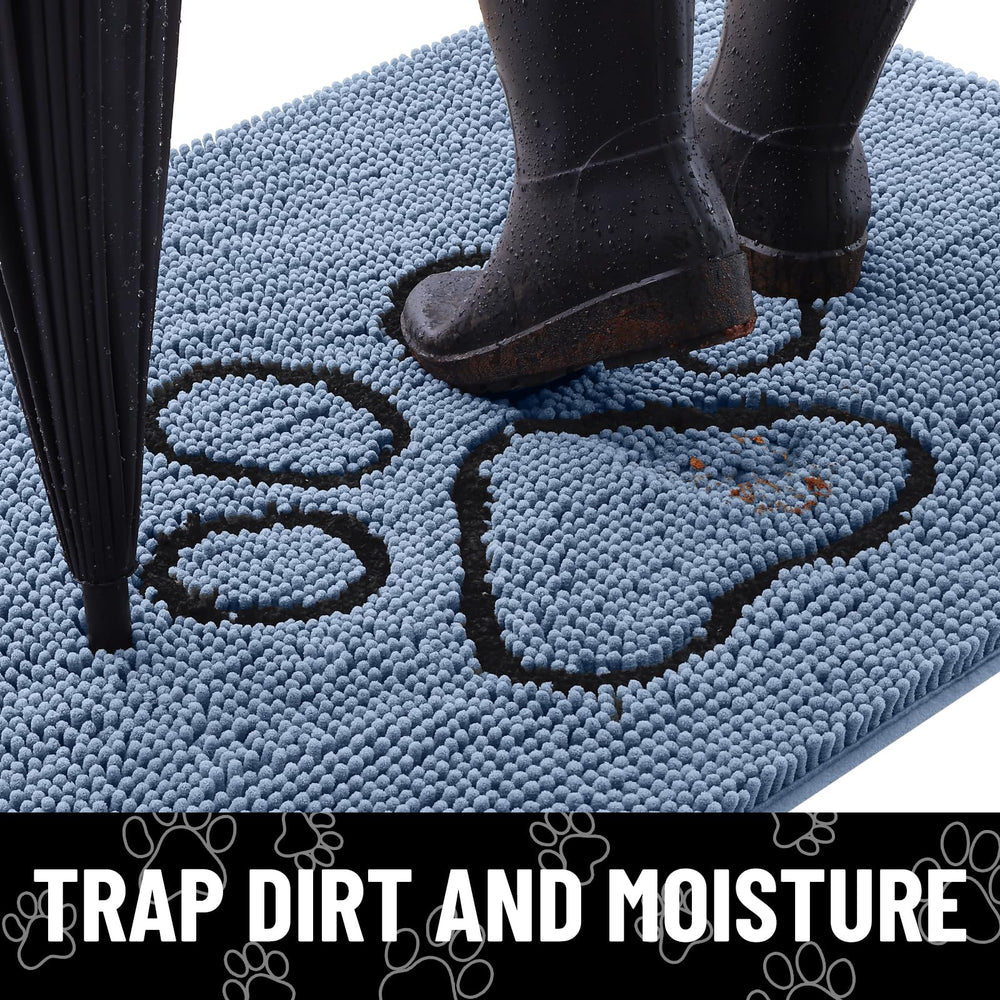 Smiry Alfombra con absorción de suciedad para mantener los suelos limpios.
