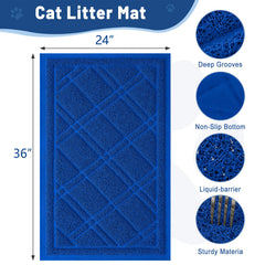 Alfombra impermeable Smiry retiene líquidos y evita filtraciones en el suelo.