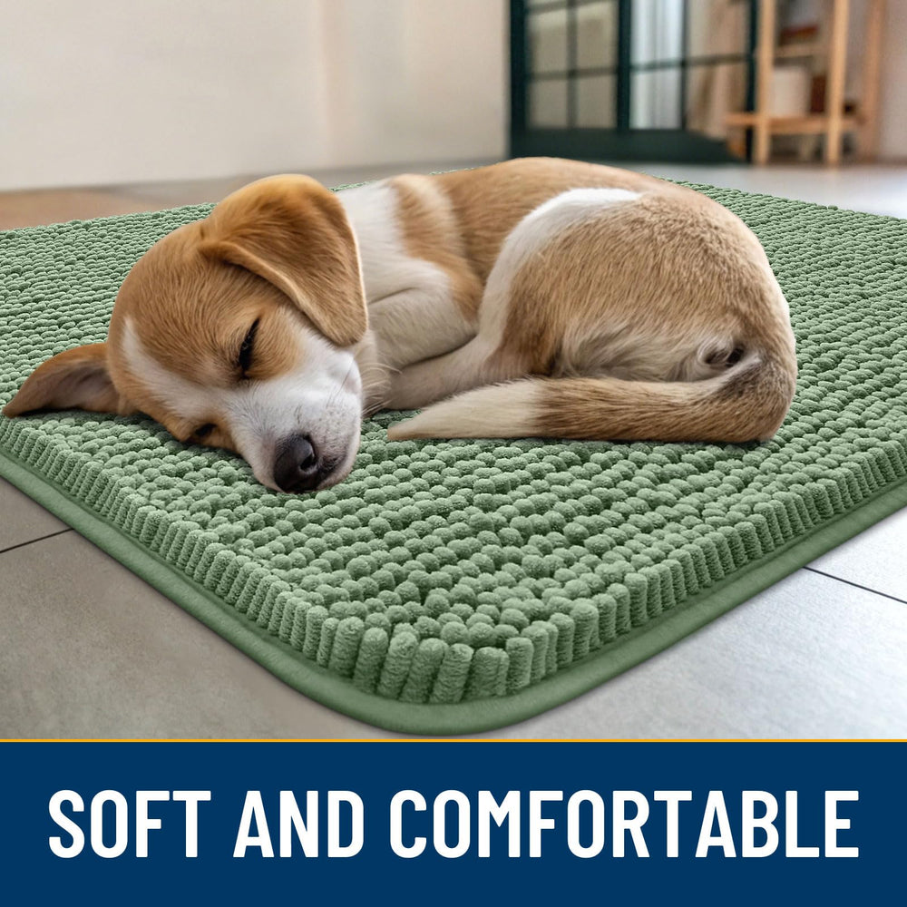 Smiry alfombra puerta antideslizante con goma para evitar resbalones.
