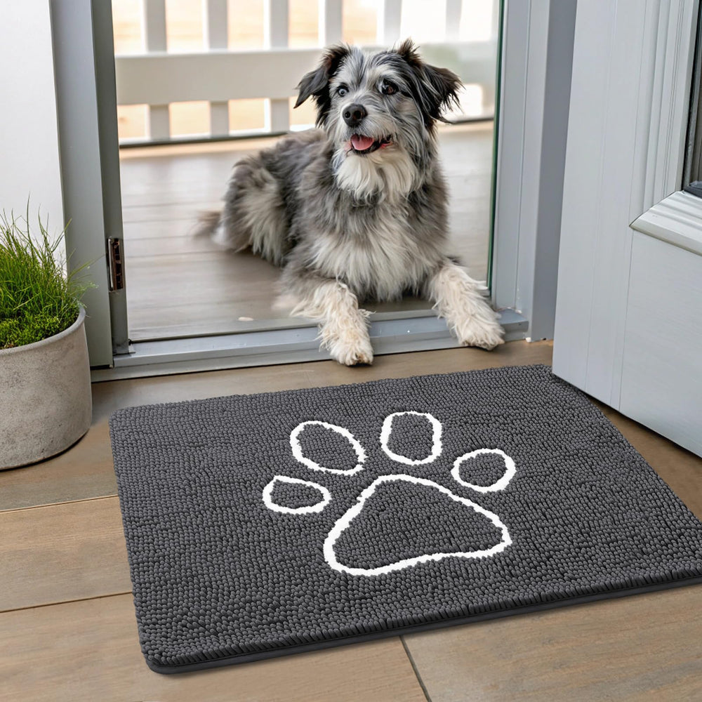 Smiry alfombra puerta patas mojadas captura humedad y mantiene el suelo limpio.