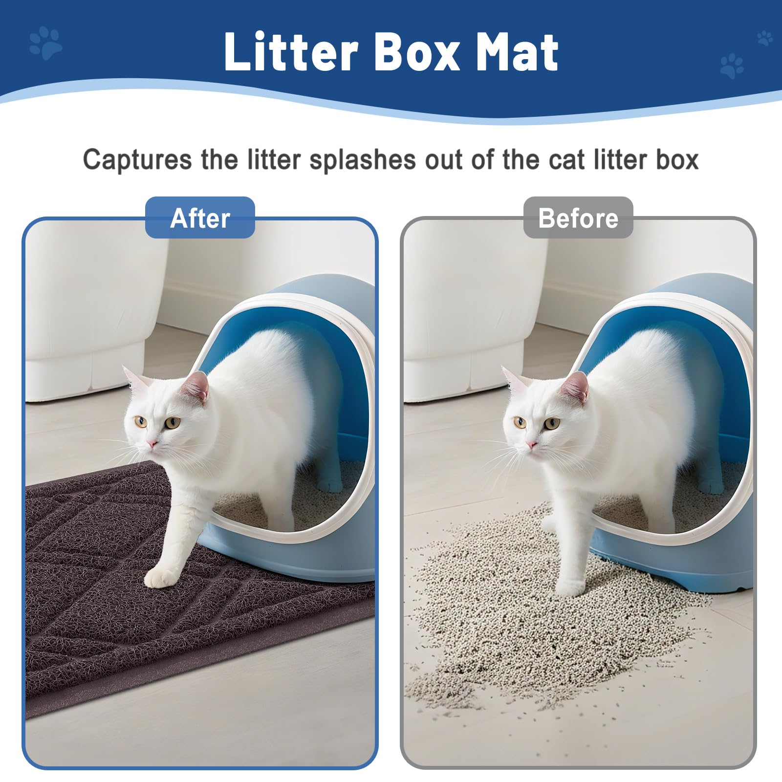 Smiry alfombra resistente al rascado ofrece confort para las patas del gato.