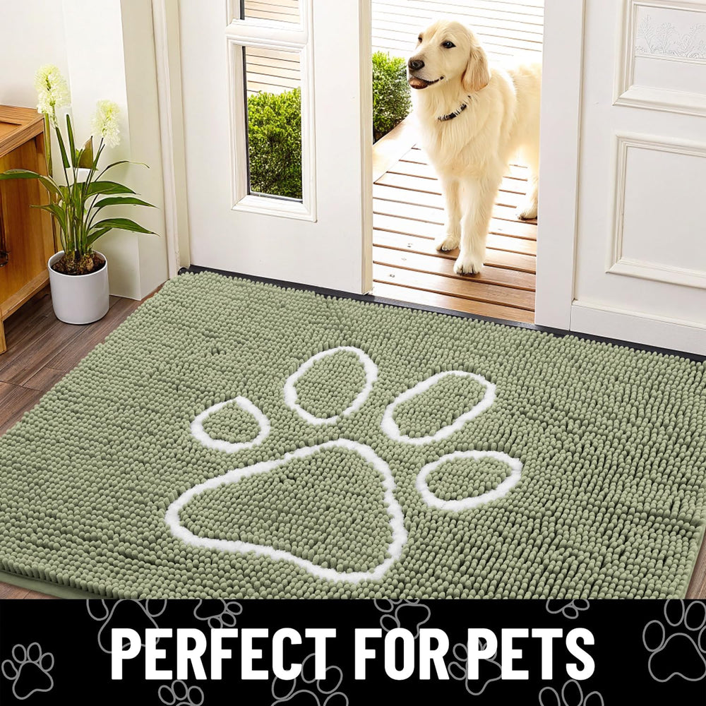 Smiry alfombra tamaño 47x32, cobertura amplia de entrada.