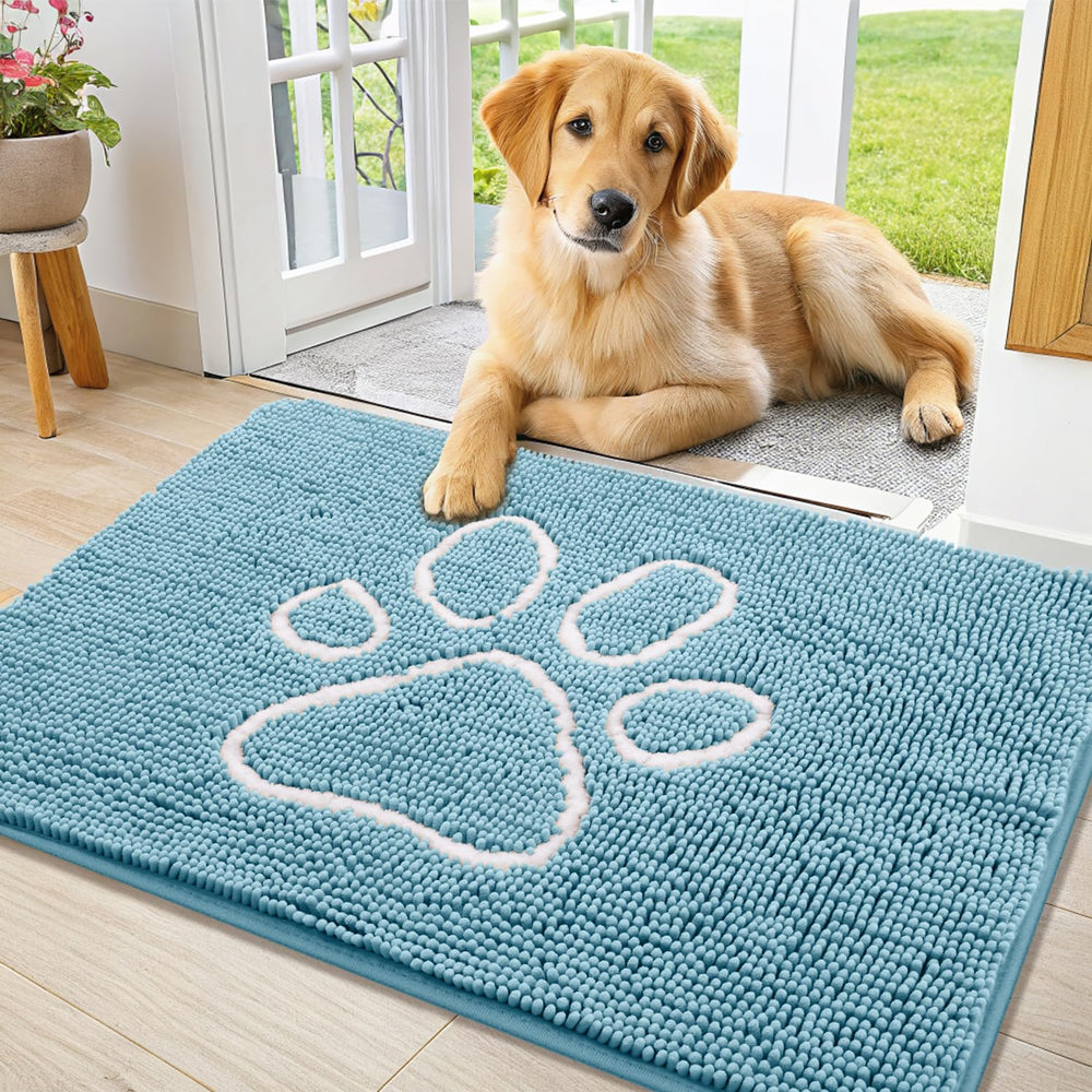 Alfombrilla Smiry de entrada para perros, absorbente frente a mojado y suciedad.