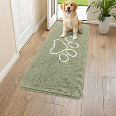 Smiry alfombrilla de perros absorbe humedad y suciedad en la entrada.