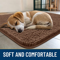 Smiry chenille absorbente de alta densidad para captura de humedad y suciedad en la entrada