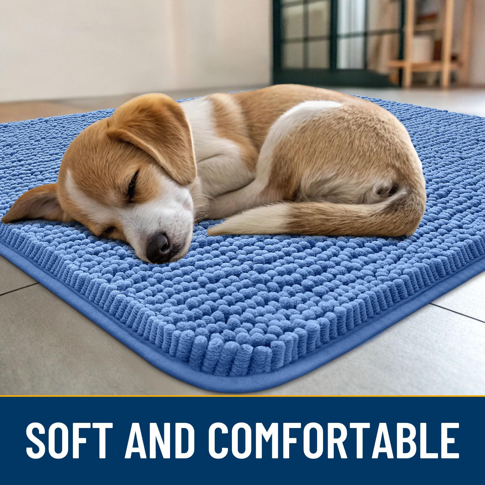 Smiry chenille suave para patas, confort para ti y tu mascota.