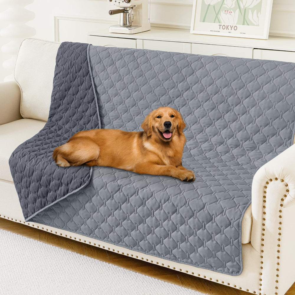 Funda Smiry impermeable para mascotas con dos caras, protege sillón de derrames.