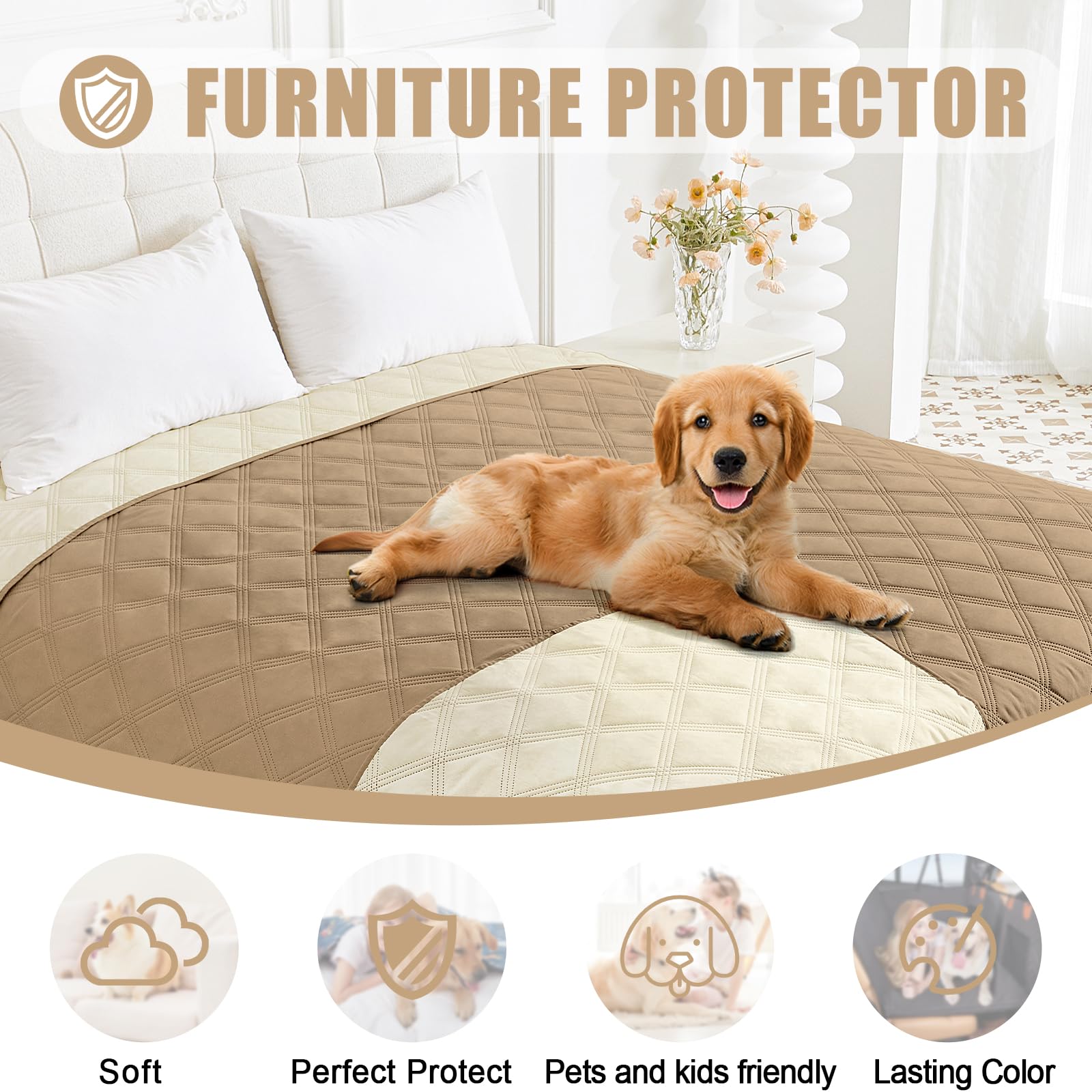 Smiry cobertor-protector-muebles-pelo-anti-mancha: ayuda a mantener muebles limpios.