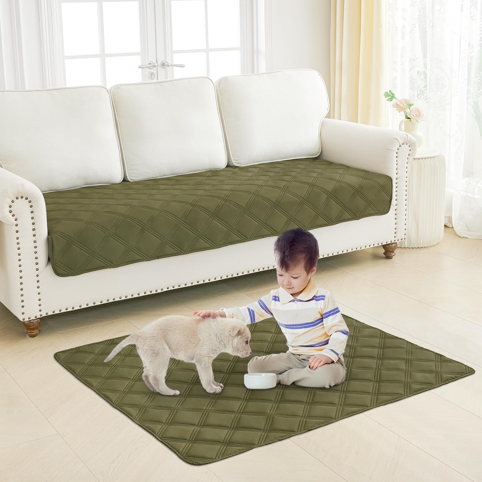 Smiry lavado fácil, manta para perros, lavado a máquina.