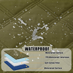 Smiry manta impermeable para perros, reversible, ideal para descanso limpio.