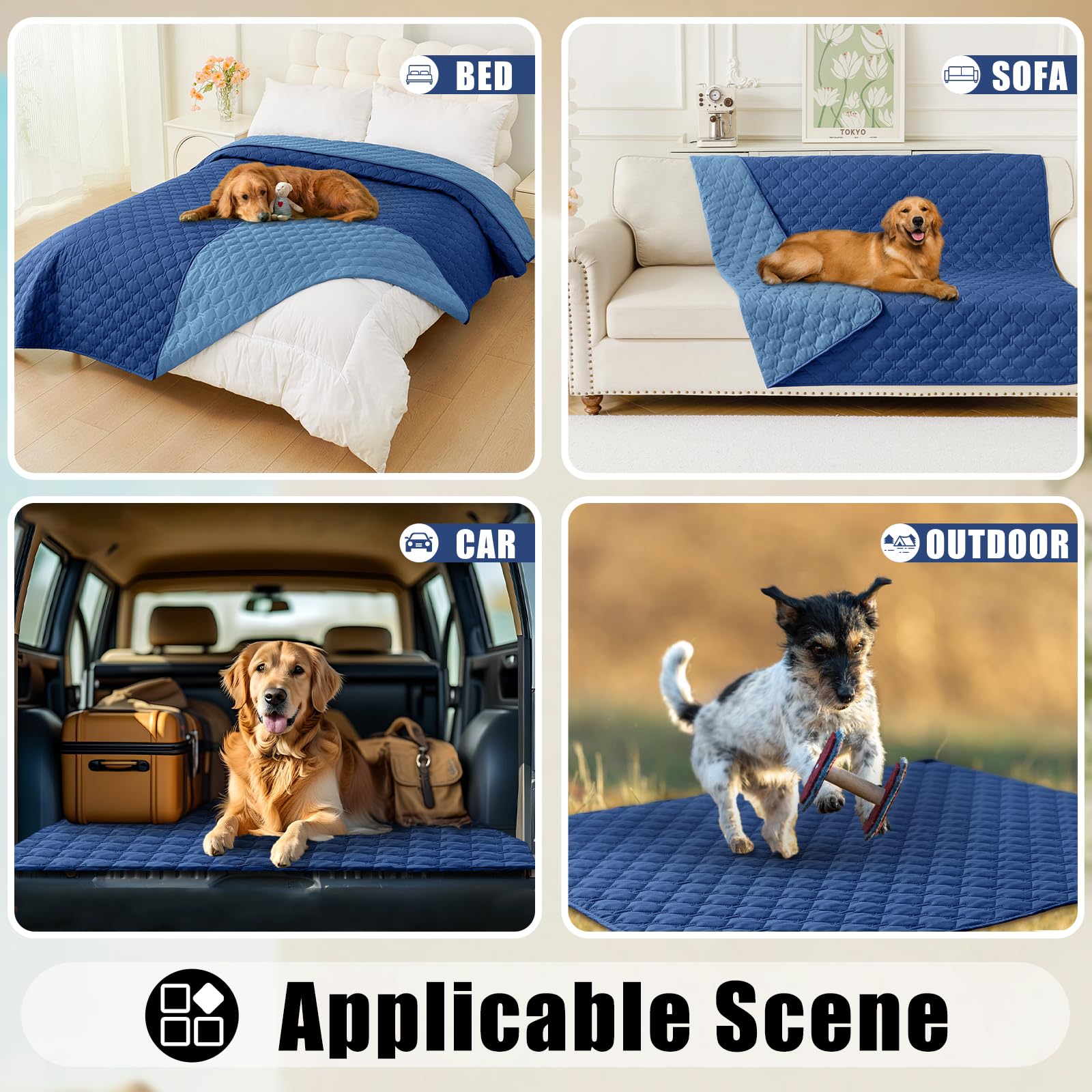 Smiry manta protege muebles de rasguños y manchas, duradera y resistente.