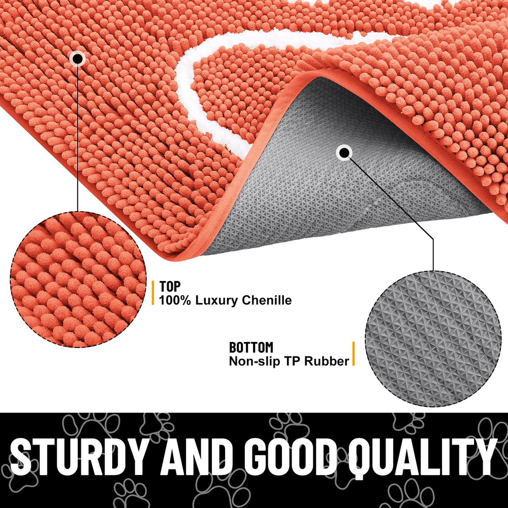 Smiry trampa de suciedad para patas de perro, ideal para interiores