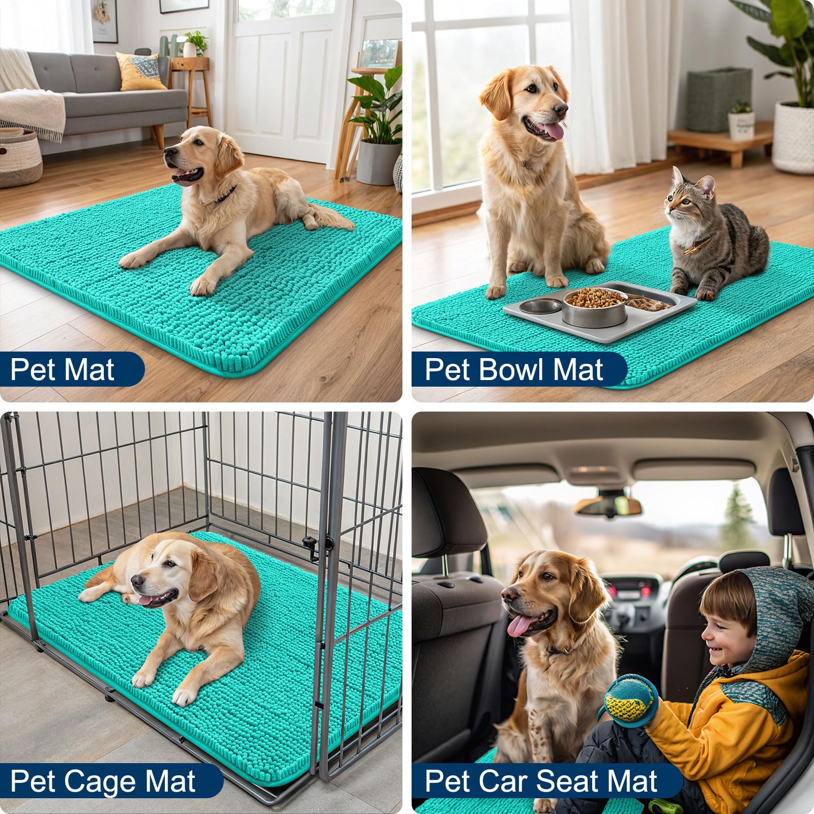 Smiry alfombrilla para interiores, recibidores que mantiene el suelo seco.