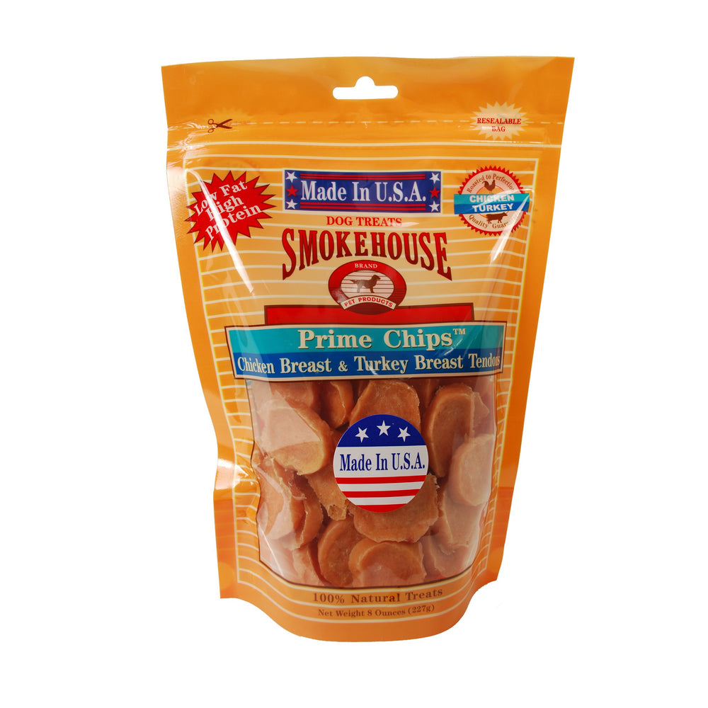 SMOKEHOUSE TREATS: trocitos crujientes para perro, ideal como premio de entrenamiento