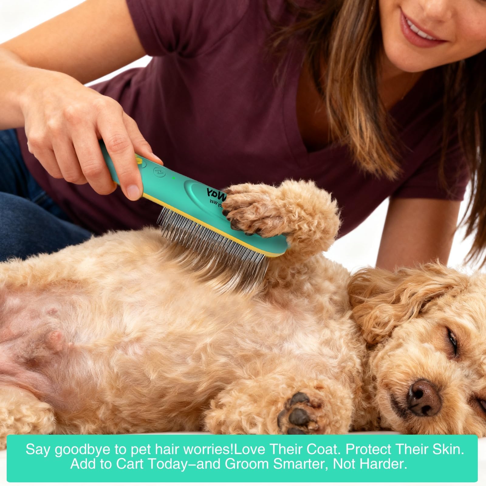 Smoothway uso diario para caniches, persas y otras razas pelo rizado.