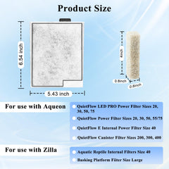 SmtaqX almohadillas reductoras de amoniaco, agua más segura para su acuario.