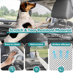 Barriera Snagle Paw, amplia cobertura y ajuste estable en coche.