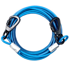 Snagle Paw cable de amarre exterior de 10 pies para perros grandes, libertad al aire libre.