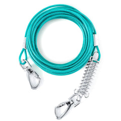 Snagle Paw cable lazo para perros 60 pies en patio y entrenamiento al aire libre.