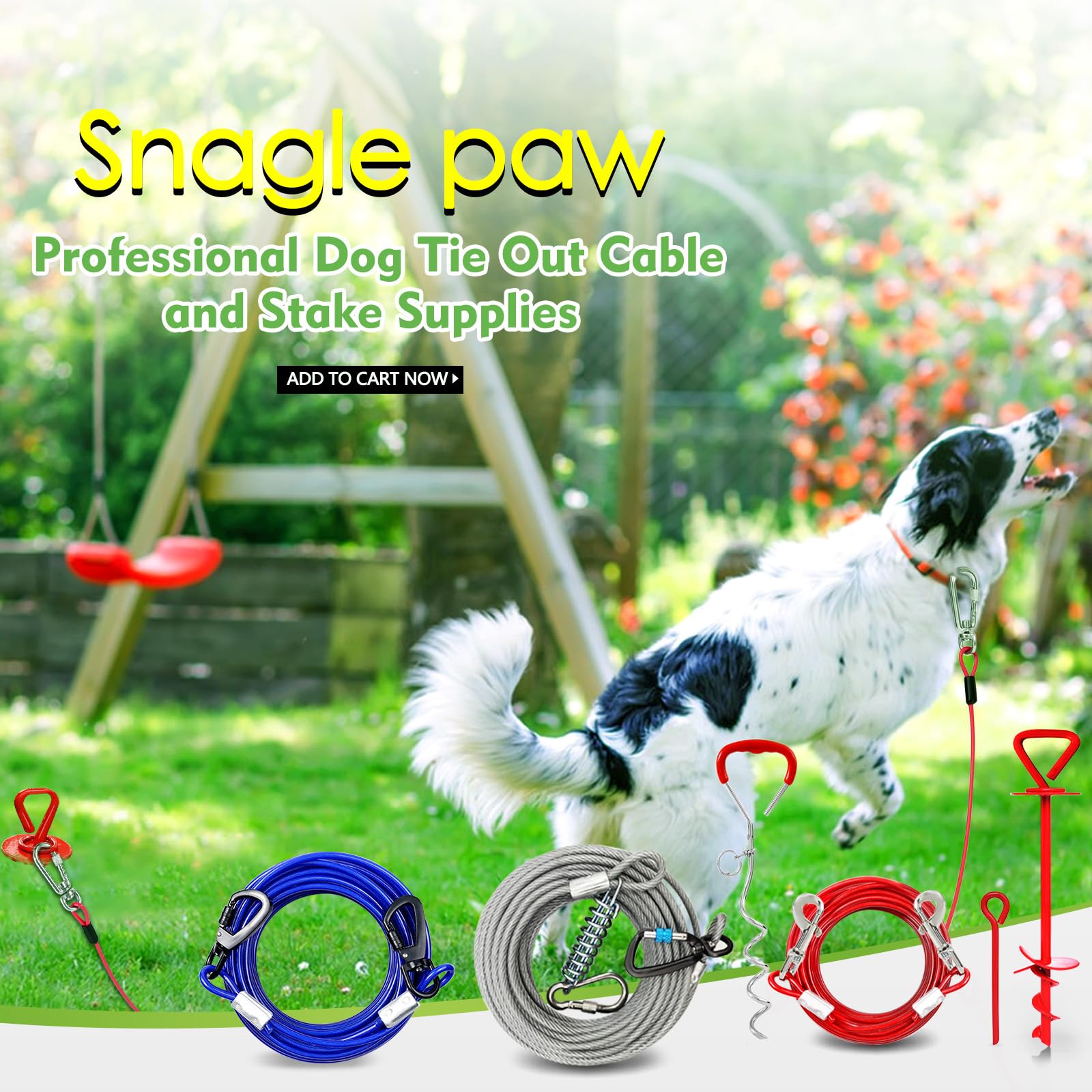 Snagle Paw cable para camping, ideal para aventuras al aire libre