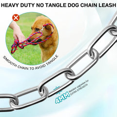 Cadena Snagle Paw a prueba de mordidas para perros curiosos.
