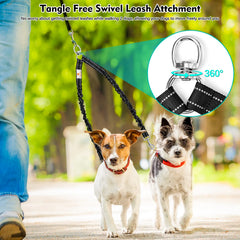 La correa bungee amortiguada Snagle Paw reduce tirones y aumenta confort.