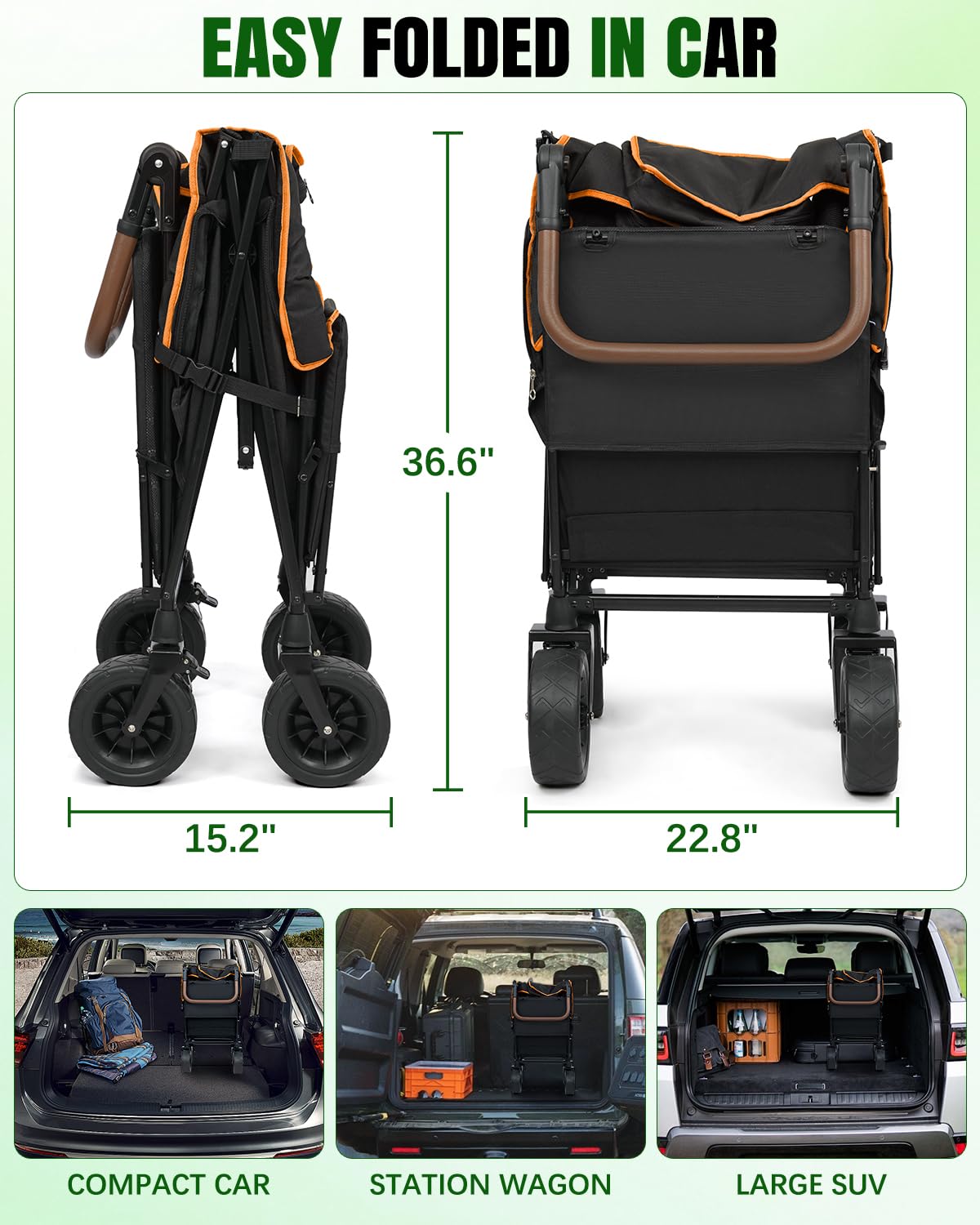 Capacidad de 200 libras para perros grandes con Snagle Paw Wagon