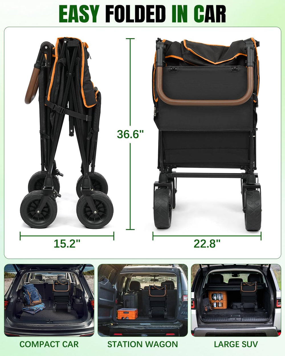 Capacidad de 200 libras para perros grandes con Snagle Paw Wagon