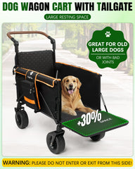 Ruedas todo terreno del Snagle Paw Wagon para superficies variadas
