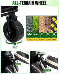 Ventilación de malla en Snagle Paw Wagon para flujo de aire