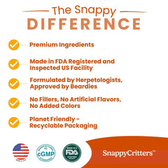 Gel suave de SnappyCritters para la alimentación diaria