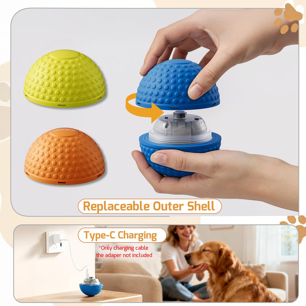 Bola SNOYWEN con carga Type-C para carga rápida y conveniente