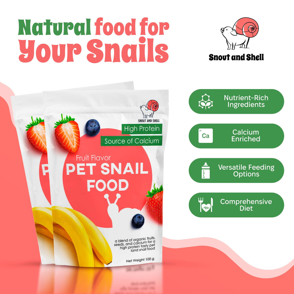 Snout and Shell uso-seco-o-mezclado en terrario para todas las edades