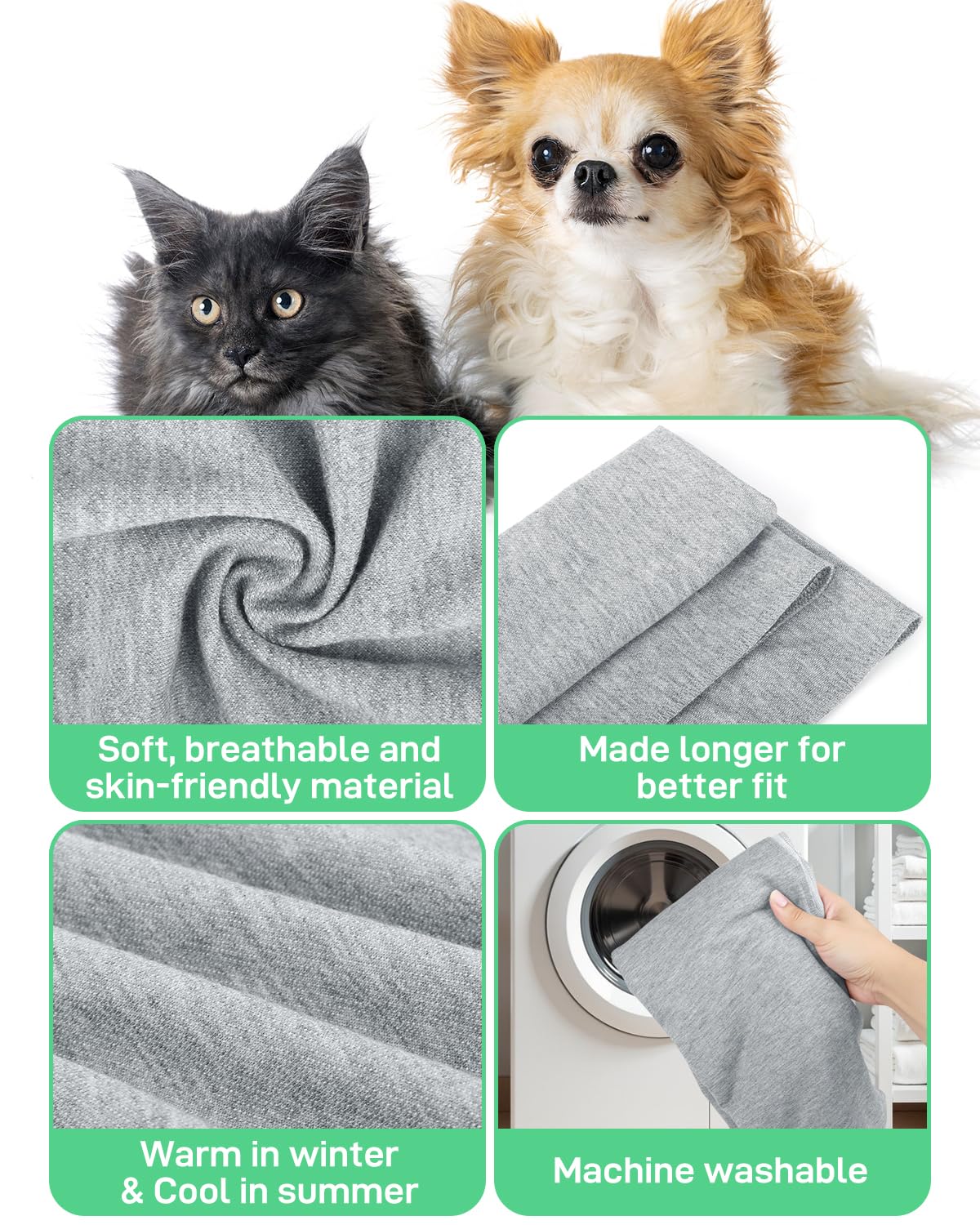Snqqmtt portador-perro-gato anti-ansiedad promueve seguridad y cercanía.