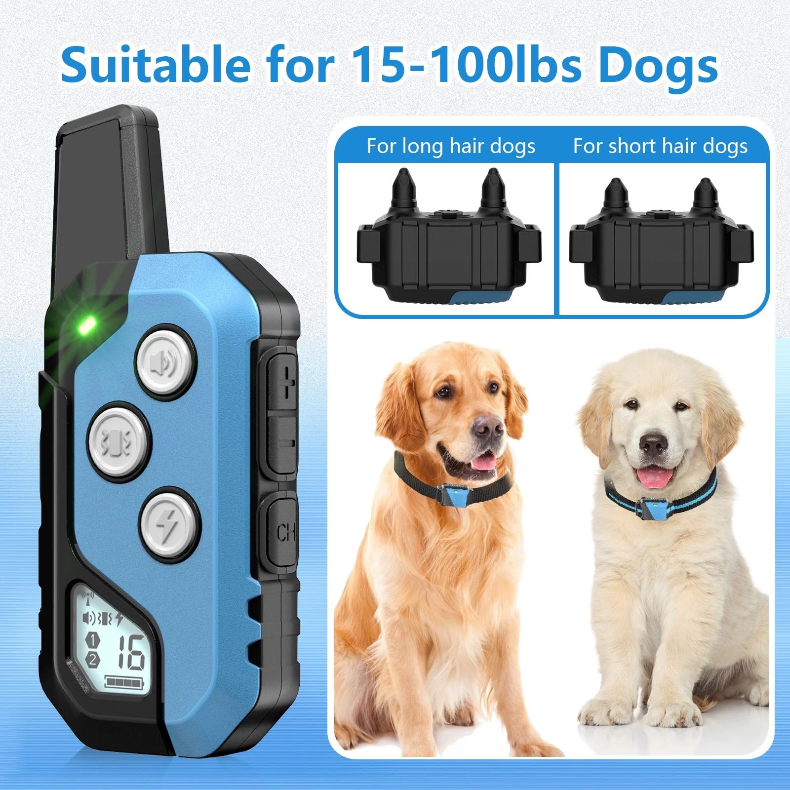 Snsng: correa ajustable de 8 a 27 pulgadas para perros medianos.