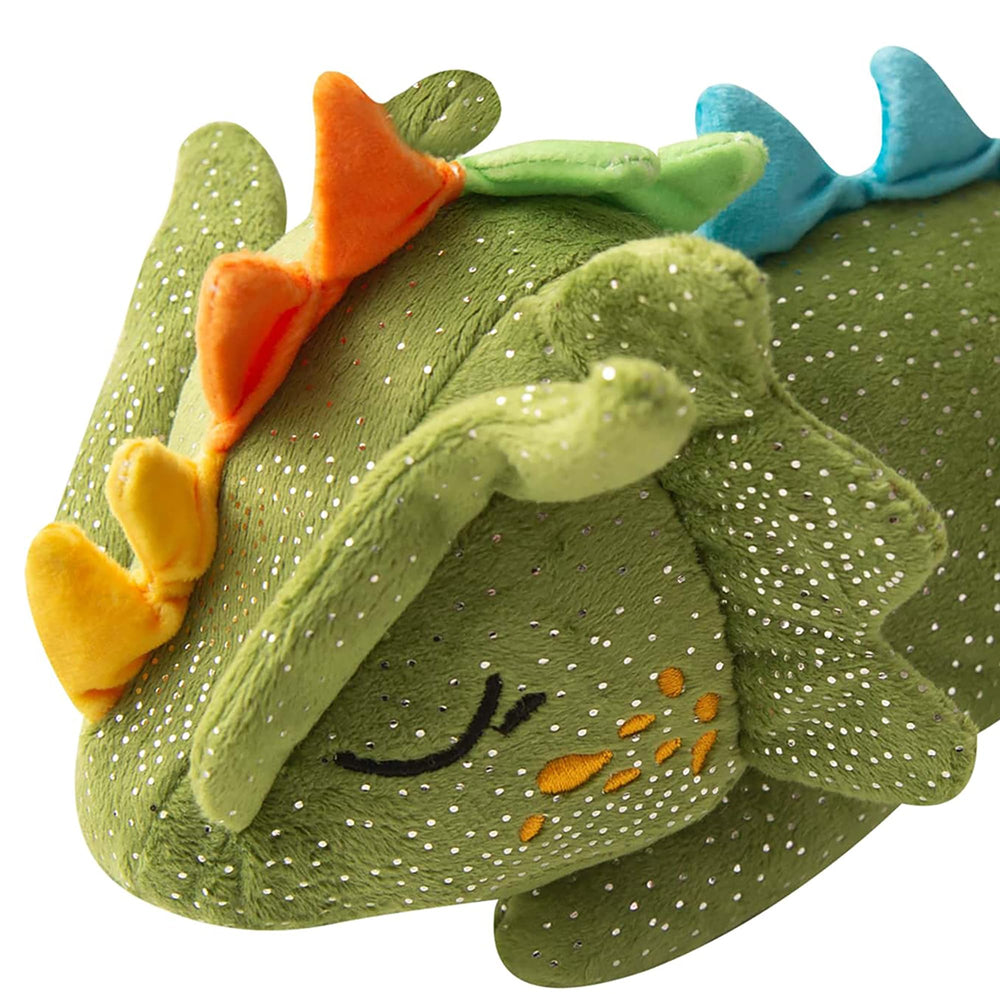 Peluche duradero SNUGAROOZ Drowsy Dragon para morder y jugar.
