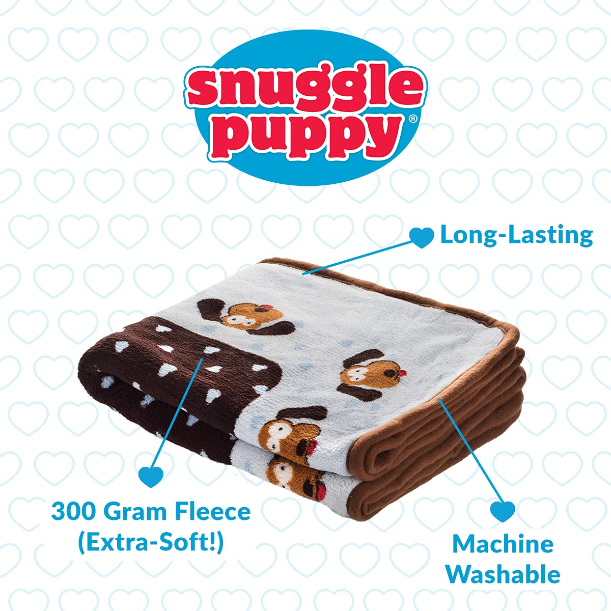 Snuggle Puppy lavado a máquina: limpieza rápida y sencilla.