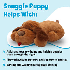 Snuggle Puppy con material hipoalergénico seguro para mascotas sensibles