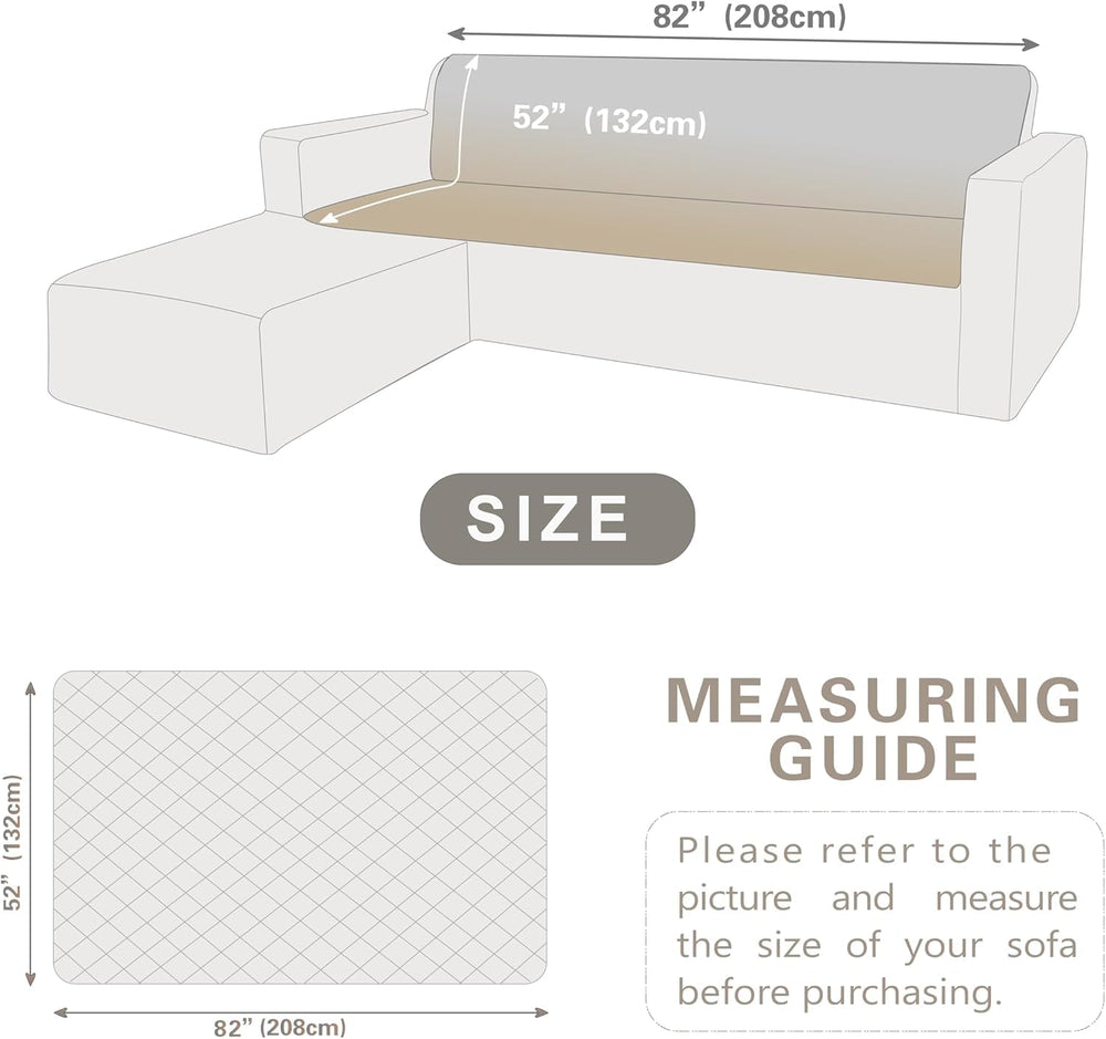 Funda para sofá impermeable y antideslizante de Snugglesinto protege muebles