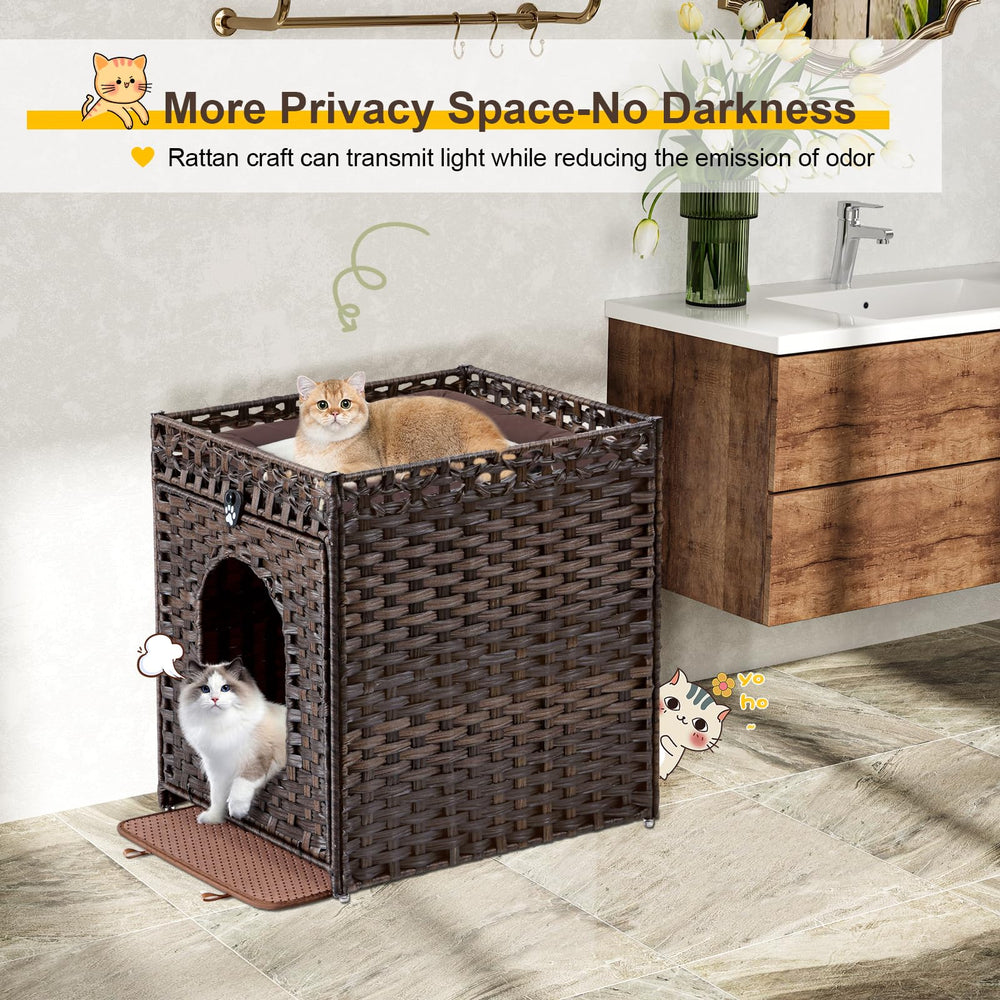 Snughome caja-litter para sala o dormitorio, solución discreta y funcional.