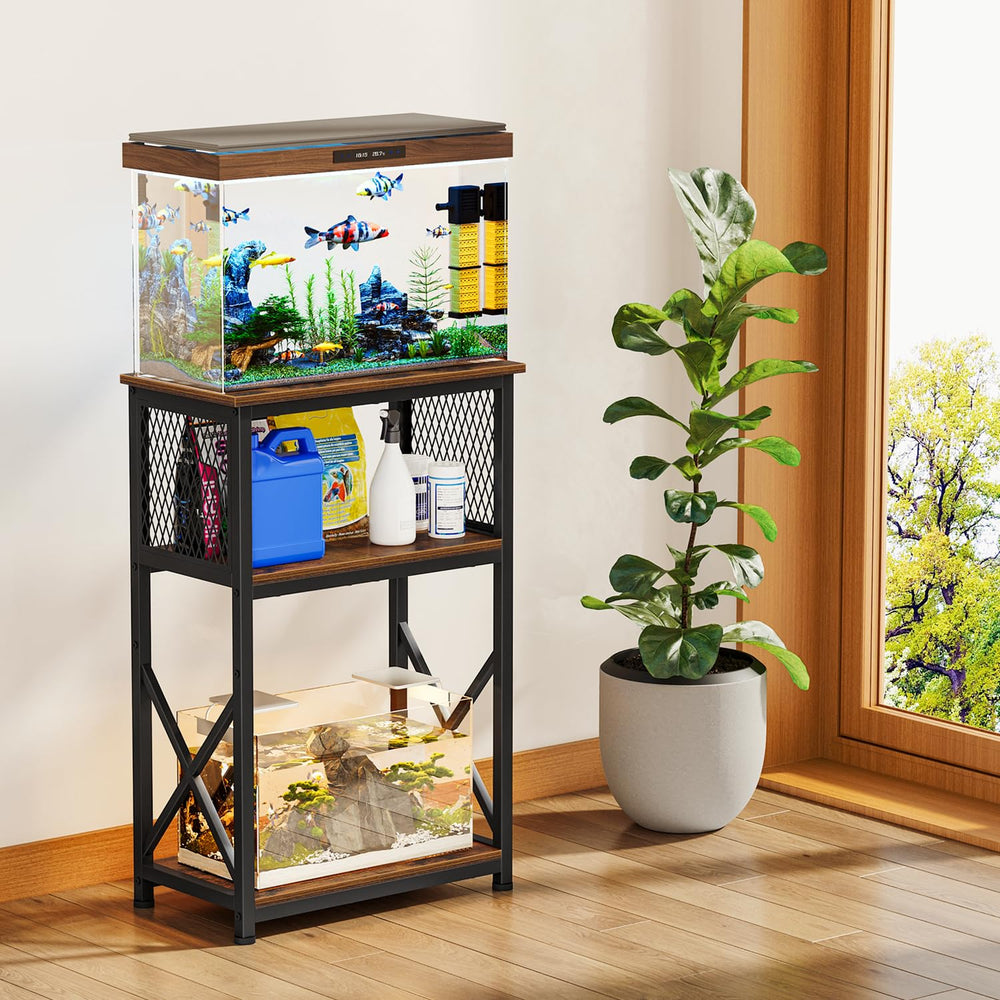 Snughome: estante medio con espacio de almacenamiento para alimentos y herramientas