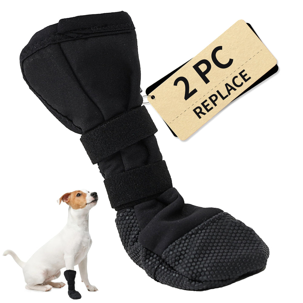 Bota Snugrance para patita de perro postoperatoria, suave y protegida.