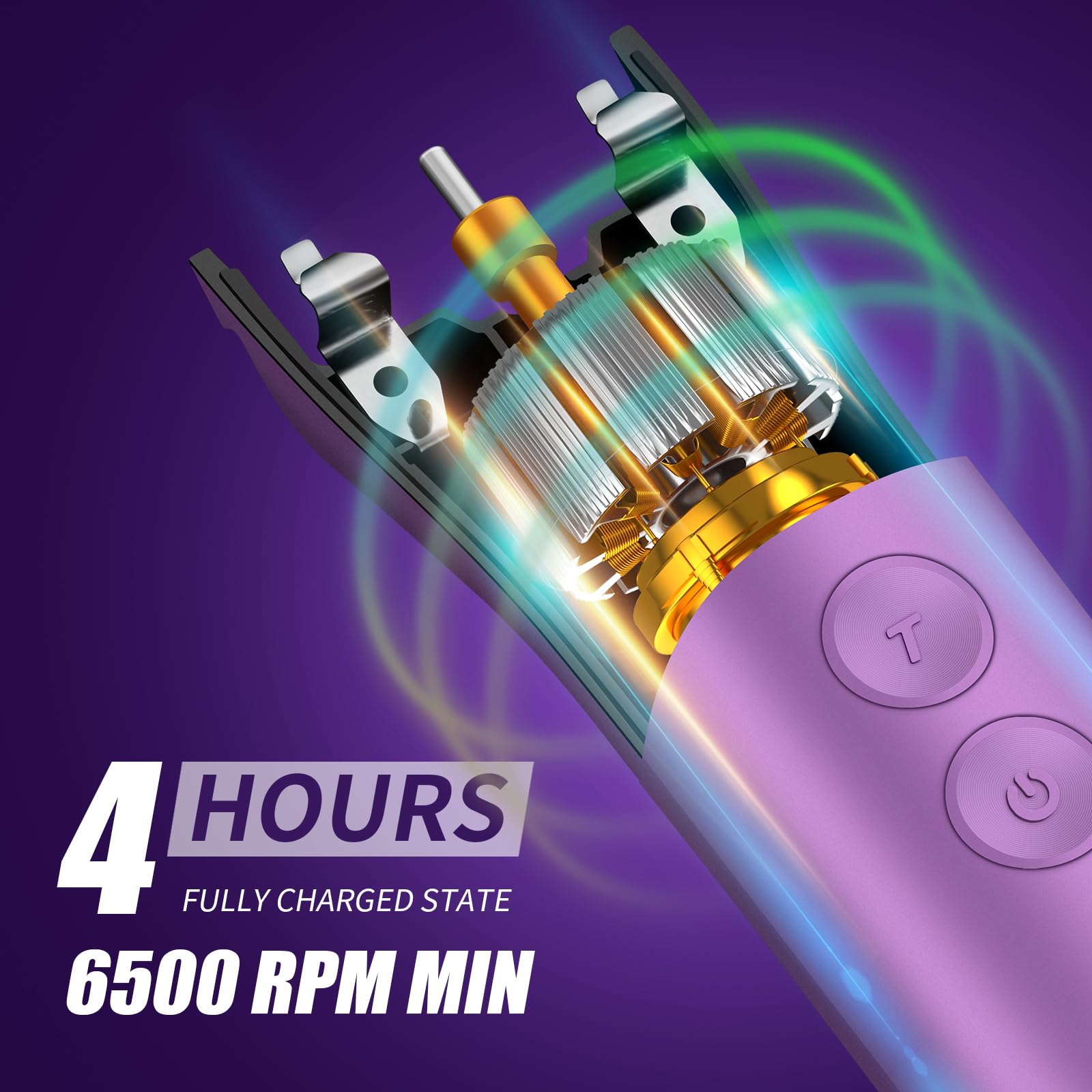 Batería Sodaer de 2200 mAh para uso prolongado entre cargas.