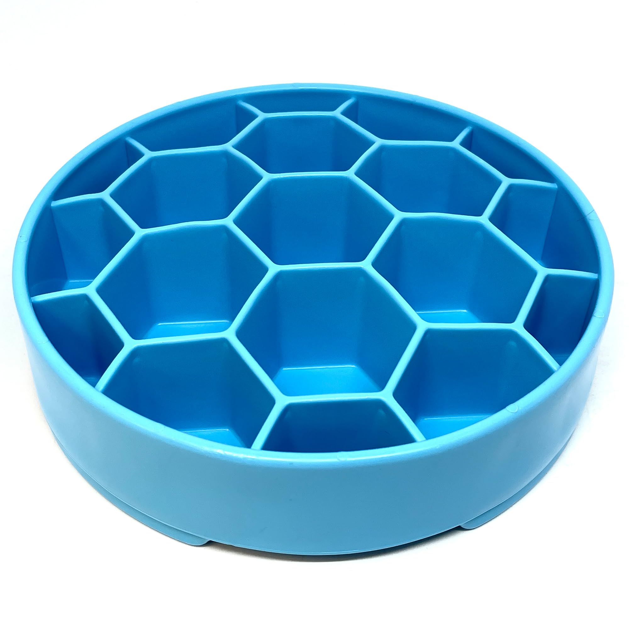 SodaPup Honeycomb Enrichment Bowl, material suave y lujoso, facilita limpieza y uso diario.